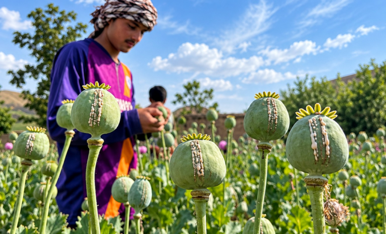 طالبان از سازمان ملل خواستند کشت و قاچاق مواد مخدر در پاکستان را محکوم کند